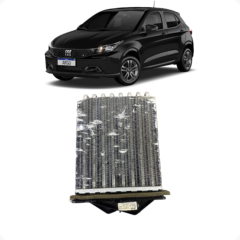 Radiador Ar Quente Fiat Argo Cronos 1.3 2022 2023 2024