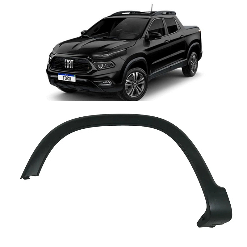Moldura Alargador Paralama Dianteiro Esquerdo Fiat Toro 2022