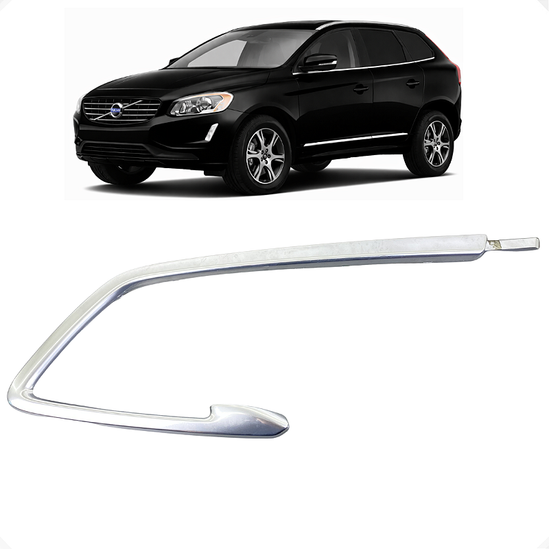 Moldura Forro Porta Dianteira Esquerda Volvo XC60 2014 2015