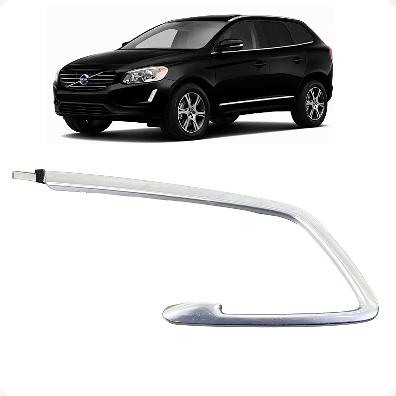 Moldura Forro Porta Dianteira Direita Volvo XC60 2014 2015