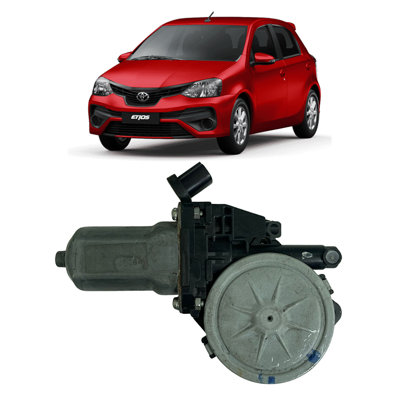 Motor Maquina Vidro Traseiro Direito Etios 2013 2014 a 2021