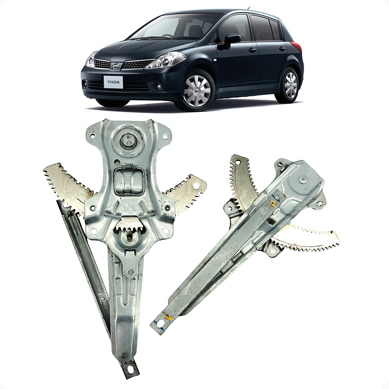 Maquina Vidro S/ Motor Traseiro Direito Nissan Tiida 2014