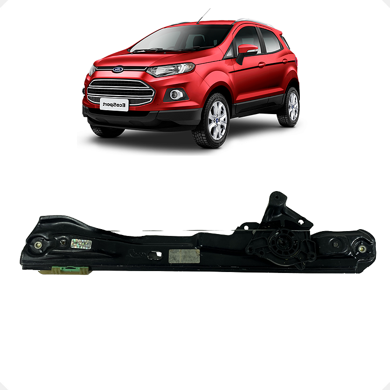 Máquina Vidro S/ Motor Traseiro Direito Ecosport 2014 a 2019