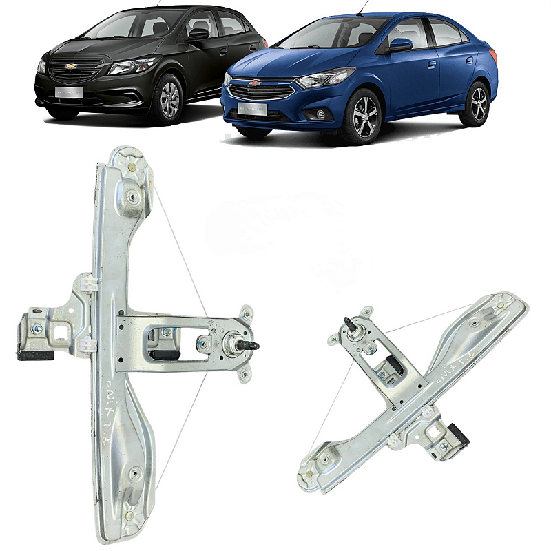 Máquina Vidro Manual Traseiro Esquerdo Onix Prisma 2019