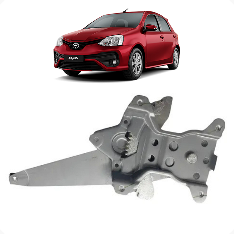 Máquina Vidro S/Motor Traseiro Direito Etios 2013 a 2021
