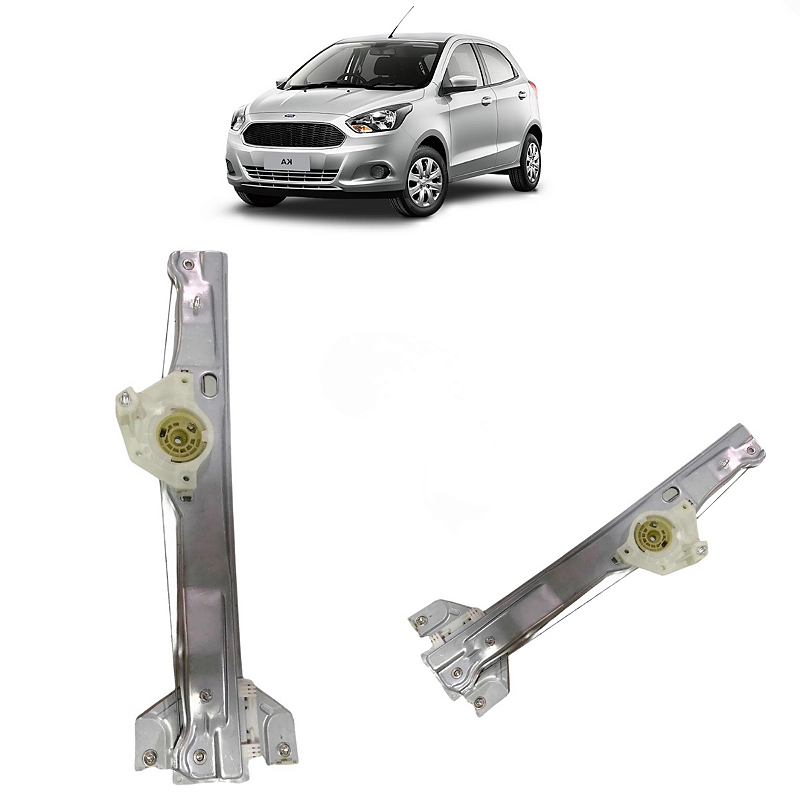 Máquina Vidro S/ Motor Dianteiro Esquerdo Ford Ka 2015/21