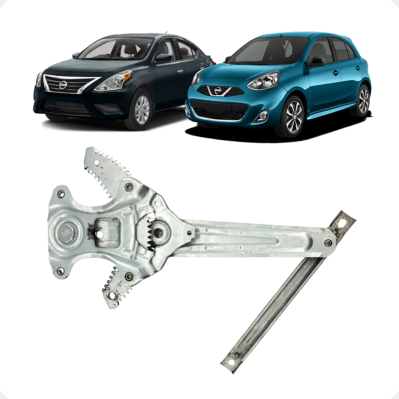 Máquina Vidro S/ Motor Traseiro Direito Nissan March Versa