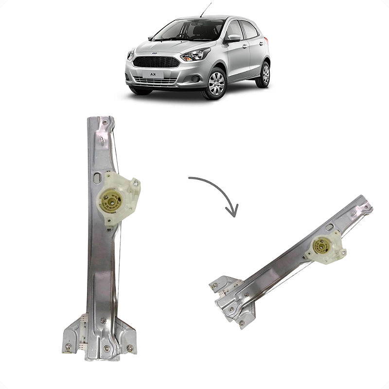 Máquina Vidro S/ Motor Dianteiro Direito Ford Ka 2015 a 2020