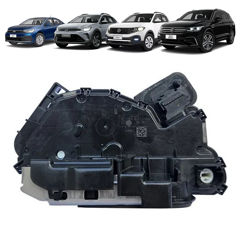 Fechadura Elétrica Dianteira Esquerda VW Polo Nivus Tiguan