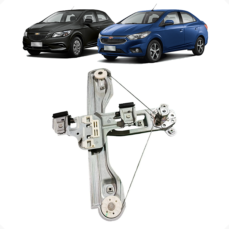 Máquina Vidro Manual Traseiro Direito Onix Prisma 2018 2019