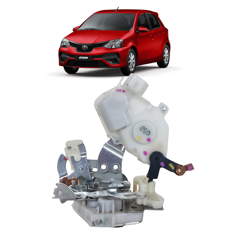Fechadura Traseira Direita Toyota Etios 2013 a 2020