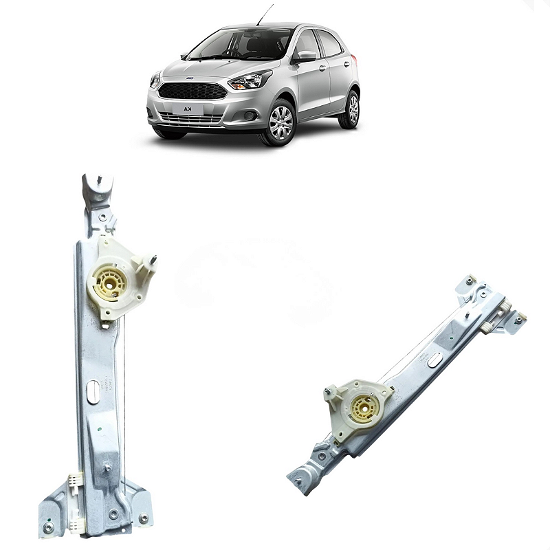 Máquina Vidro S/ Motor Traseiro Direito Ford Ka 2015 a 2020