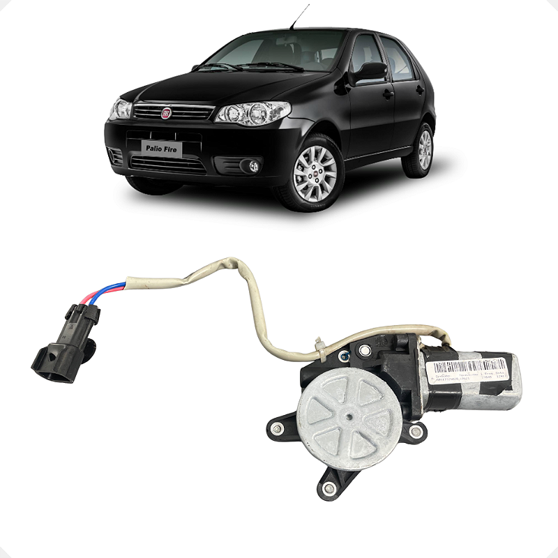 Motor Máquina Vidro Traseiro Esquerdo Palio 2003 a 2012