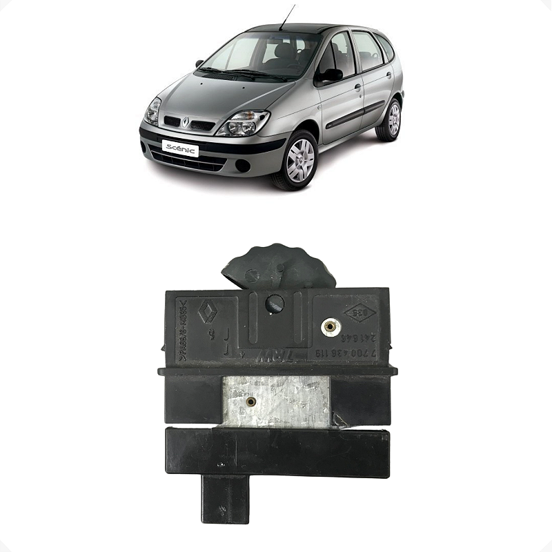 Botao Regulagem Luz Farol Renault Scenic 1999 a 2000