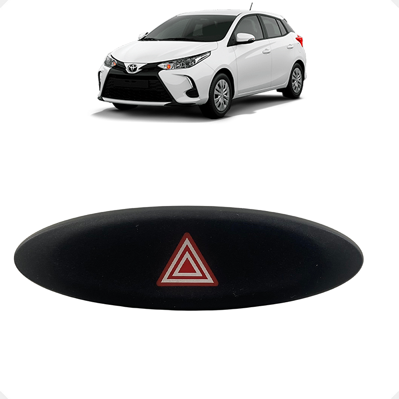 Botão Interruptor Pisca Alerta Toyota Etios 2012 2013 a 2021