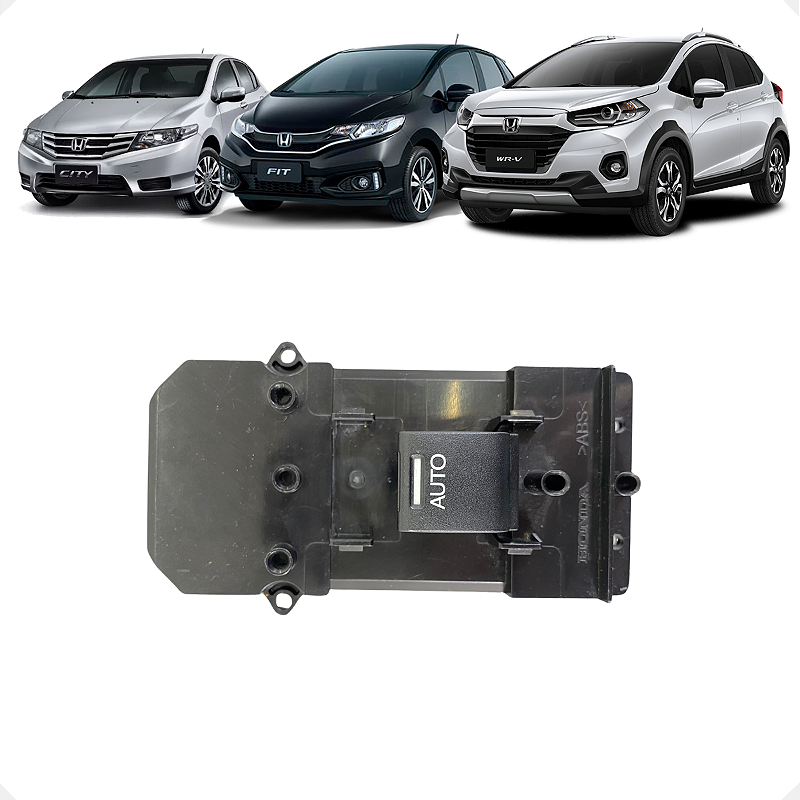 Botão Vidro Elétrico Dianteiro Direito Civic 2012 a 2016