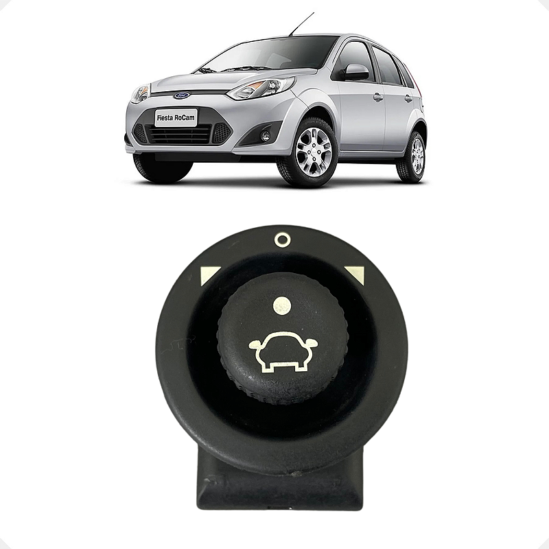 Botão Interruptor Retrovisor Elétrico Ford Fiesta 2013/2019