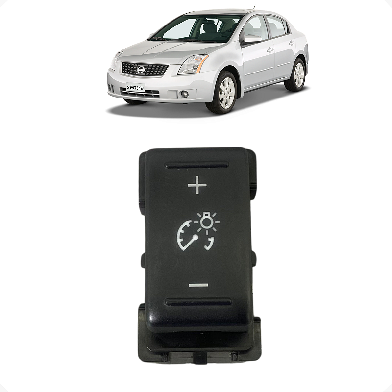 Botão Regulagem Luz Painel Nissan Sentra 2014 2015 2016 2017