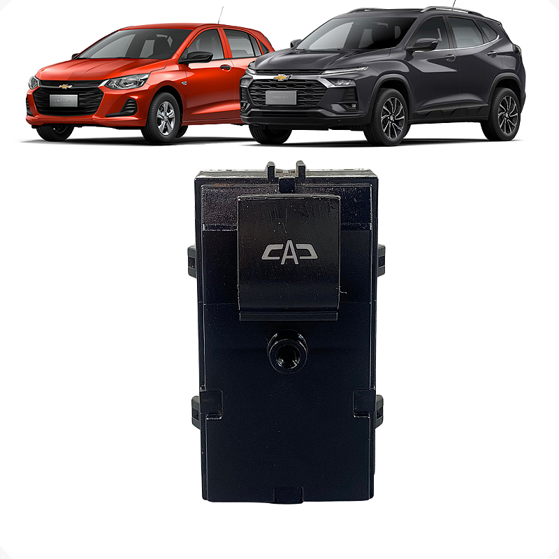 Botão Vidro Elétrico Porta Dianteira Direita GM Onix Tracker