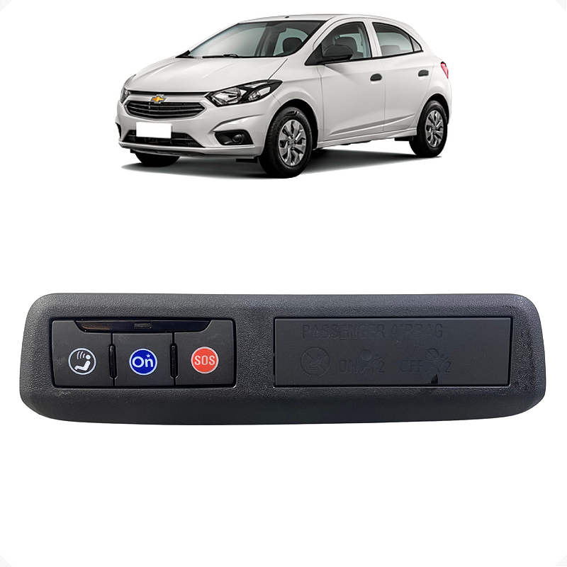 Comando Botão SOS OnStar Teto GM Onix 2020 a 2025