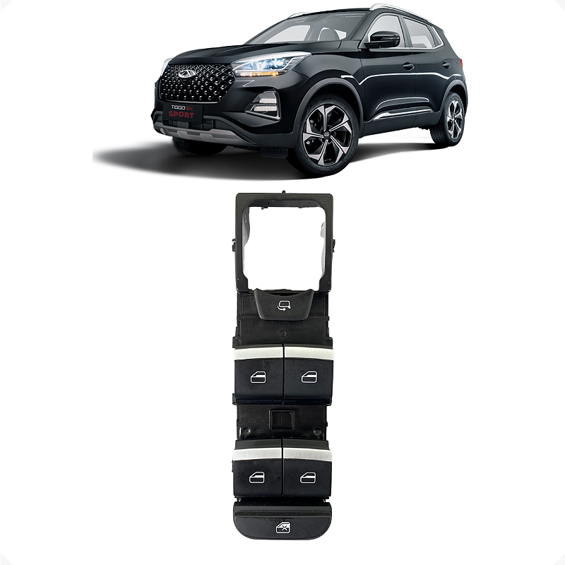 Botão Comando Vidro Elétrico Chery Tiggo 5x 7 8 2019 a 2022