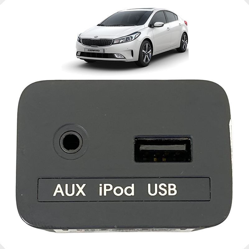 Entrada USB Auxiliar Ipod Cerato 2010 2011 2012 2013 2014
