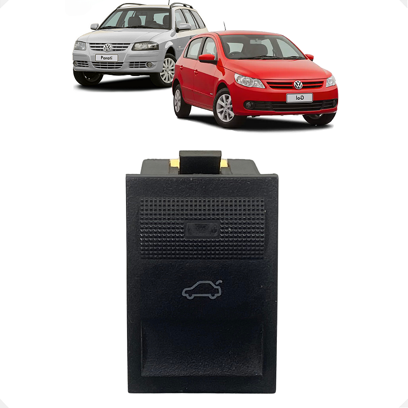 Botão Abertura Porta Malas VW Gol Parati G3 G4 2001 a 2012