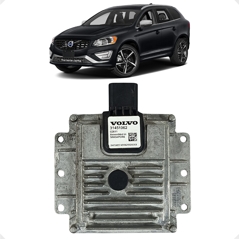 Módulo Colisão Traseiro Esquerdo Volvo XC60 T6 Turbo 2015