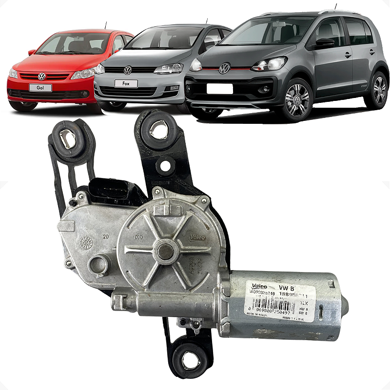 Motor Limpador Traseiro VW Gol Fox Up! 2014 2015 2016 a 2021