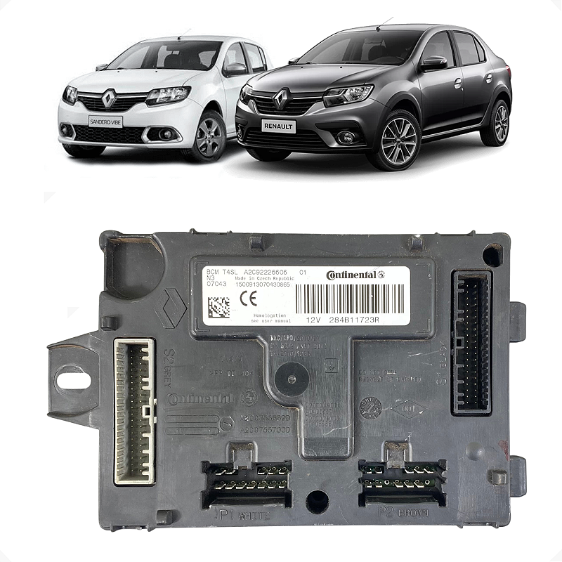 Módulo Bcm Conforto Renault Sandero Logan 2017 2018 a 2020