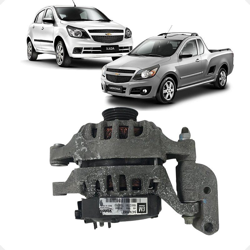 Alternador GM Agile Montana 1.4 2014 a 2017