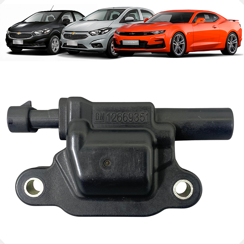 Bobina Ignição Chevrolet Camaro Onix Prisma Silverado 15/24