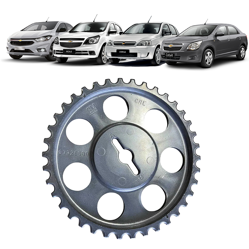 Polia Comando Válvula Gm Onix Cobalt Spin 1.4 8v 2012 á 2017