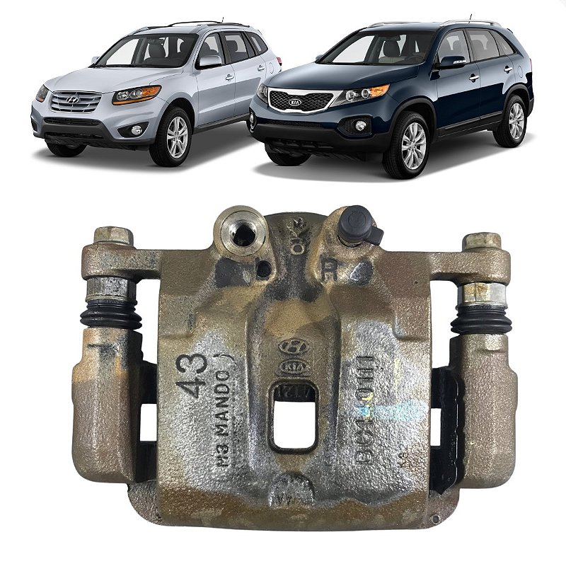Pinça Freio Traseiro Direito Hyundai Santa Fe Kia Sorento