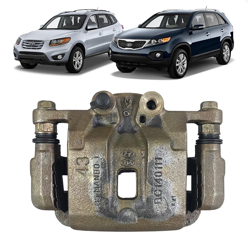 Pinça Freio Traseiro Esquerdo Hyundai Santa Fe Kia Sorento