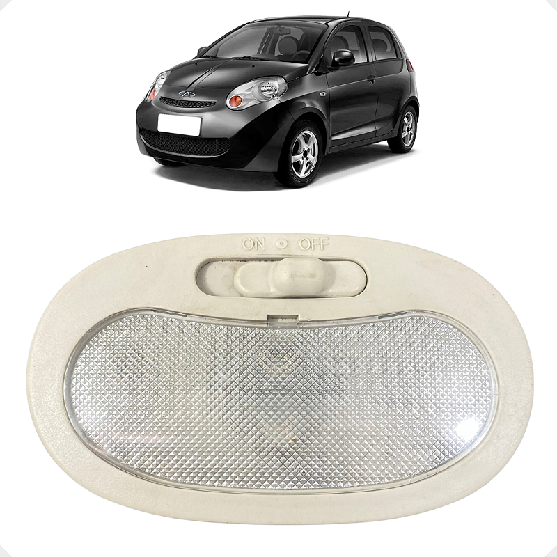 Luz Interna Cortesia Teto Chery QQ 2011 a 2018
