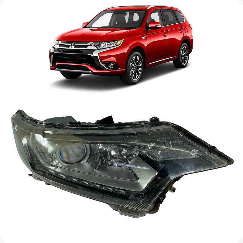Farol Direito Mitsubichi Outlander 2020 2021 Retirada Peças