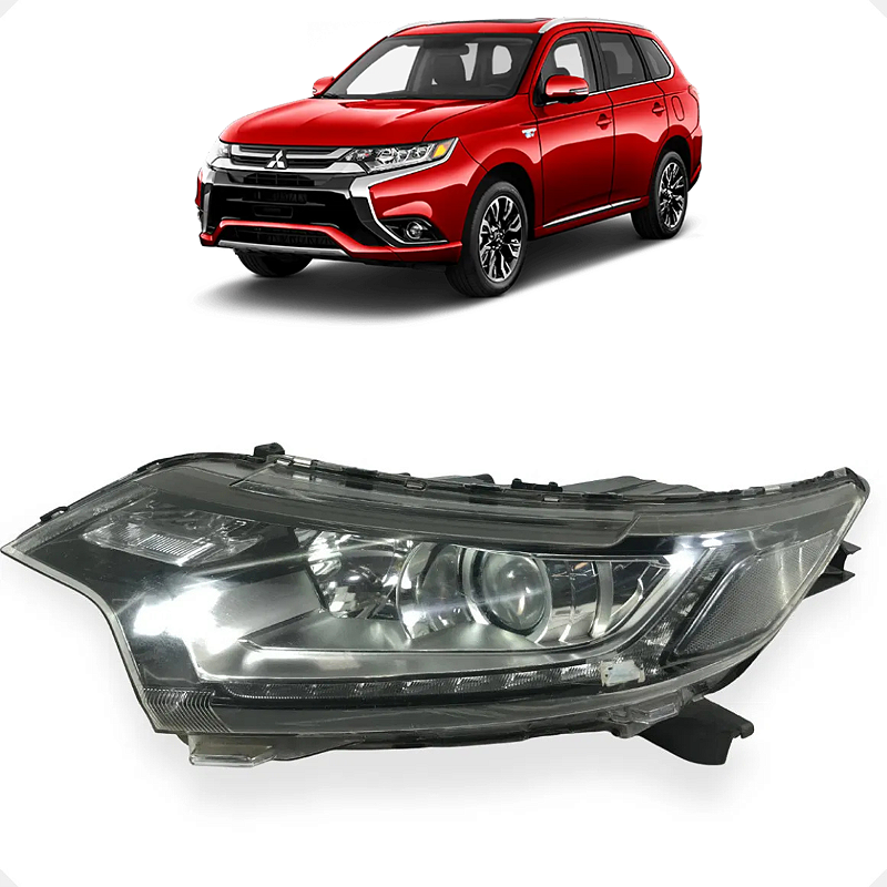 Farol Esquerdo Mitsubichi Outlander 2020 2021 Retirada Peças