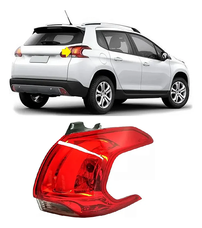 Lanterna Direita Peugeot 2008 Griffe 2018 a 2021 C/ Detalhe