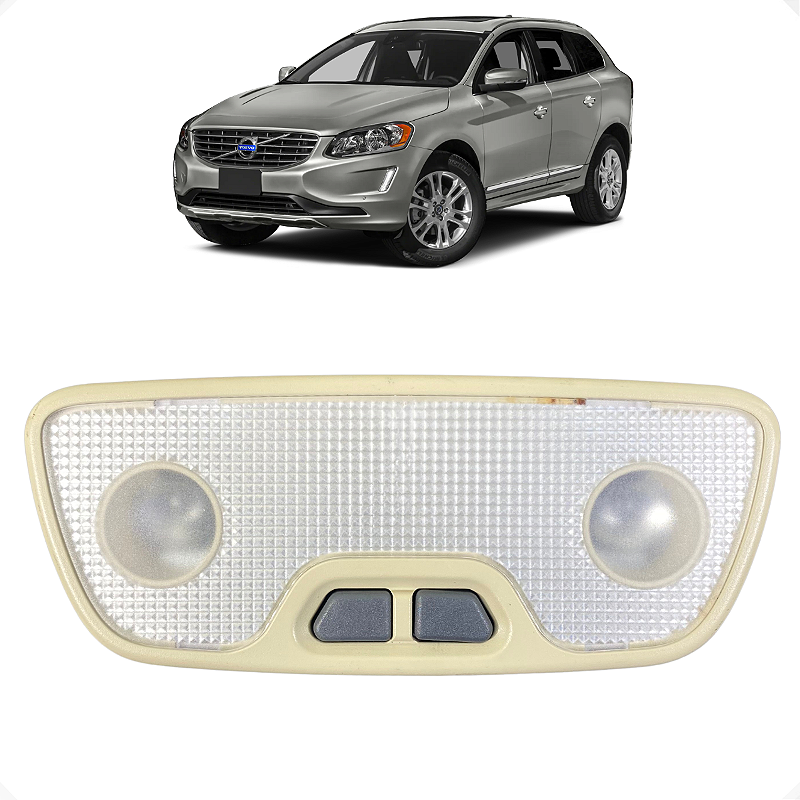 Luz Interna Teto Cortesia Volvo Xc60 T6 2010 2011 2012