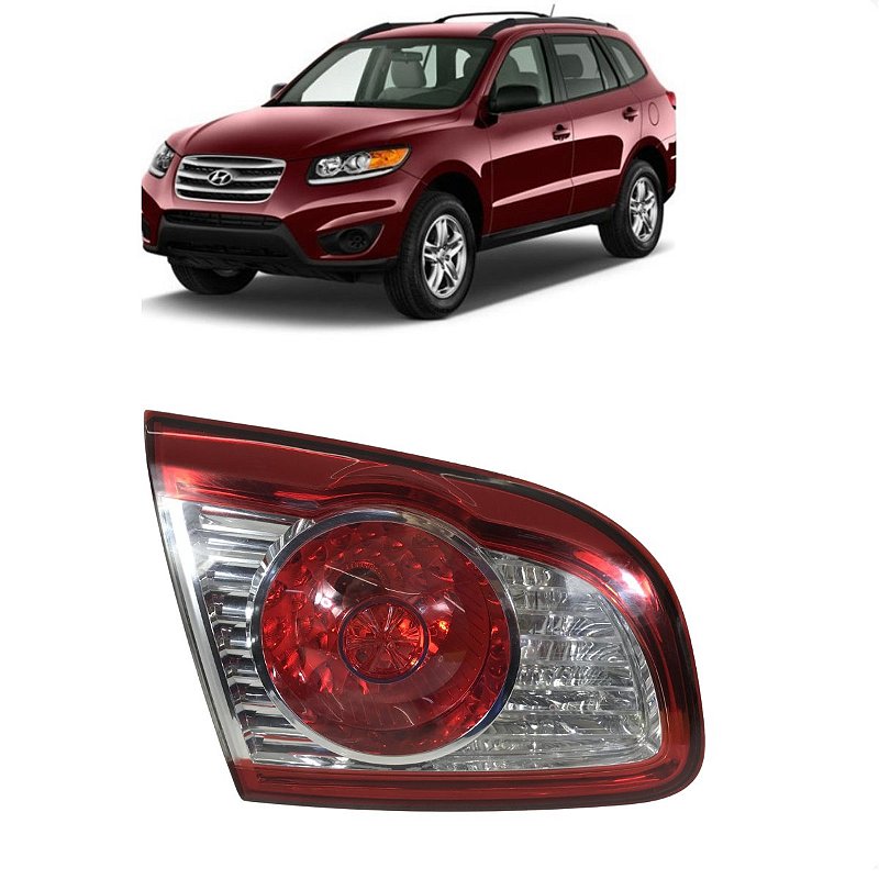 Lanterna Tampa Traseira Esquerda Hyundai Santa Fe 2010 2011