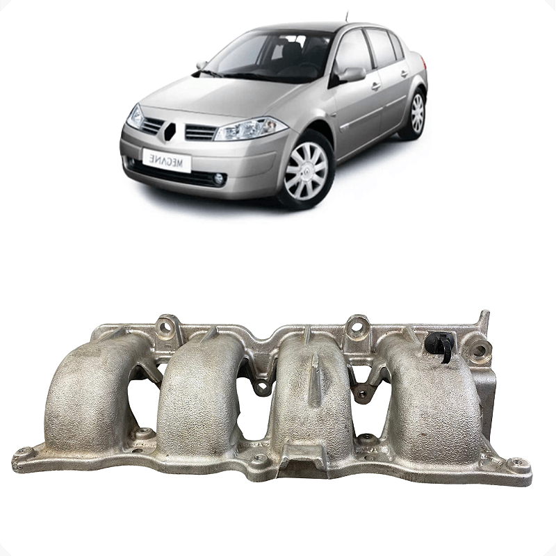 Coletor De Admissão Aluminio Renault Megane 1.6 2012