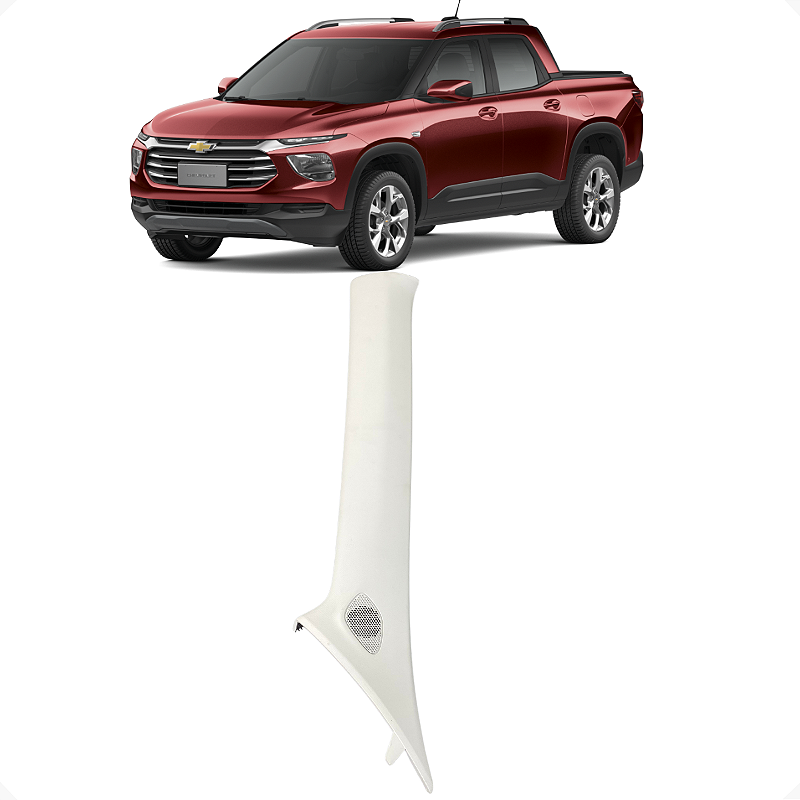 Acabamento Coluna Central Esquerdo Gm Montana 2023 2024 2025