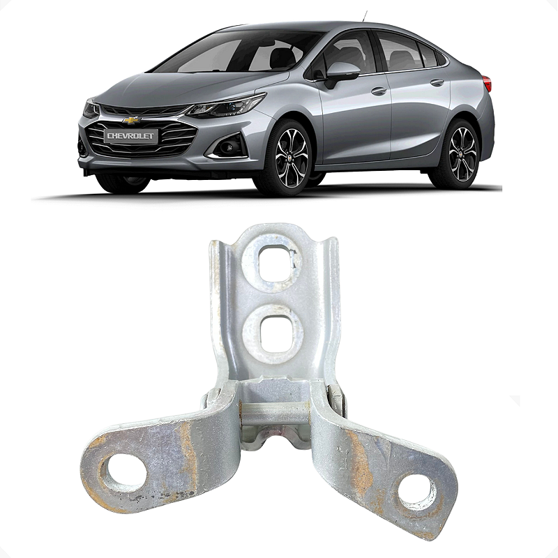 Dobradiça Porta Traseira Esquerda GM Cruze 2017 a 2022