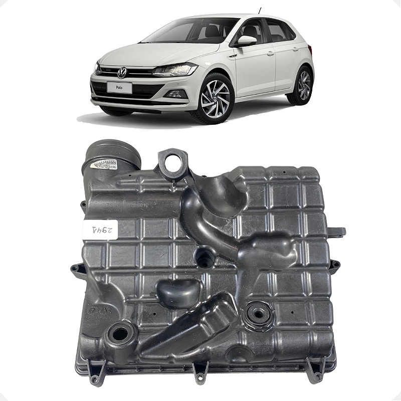 Base Caixa Do Filtro De Ar Motor Vw Polo 1.0 TSI 2018 a 2023