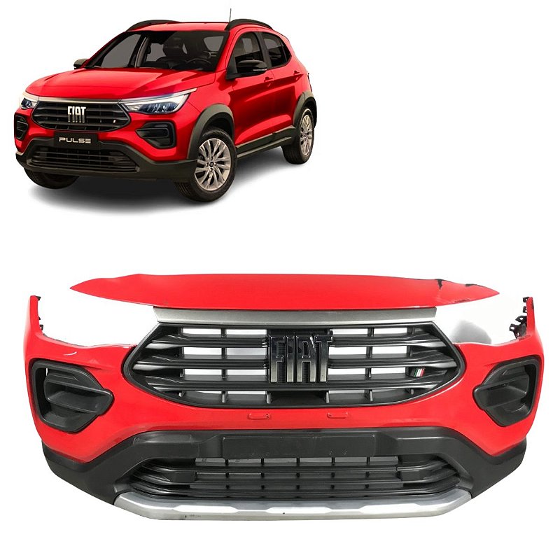 Parachoque Fiat Pulse 2021 2022 2023 2024 C/Detalhe