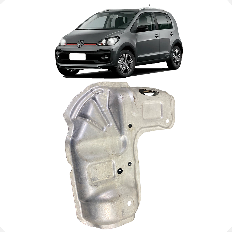 Defletor Calor Escapamento Volkswagen Up! 2018 2019 2020