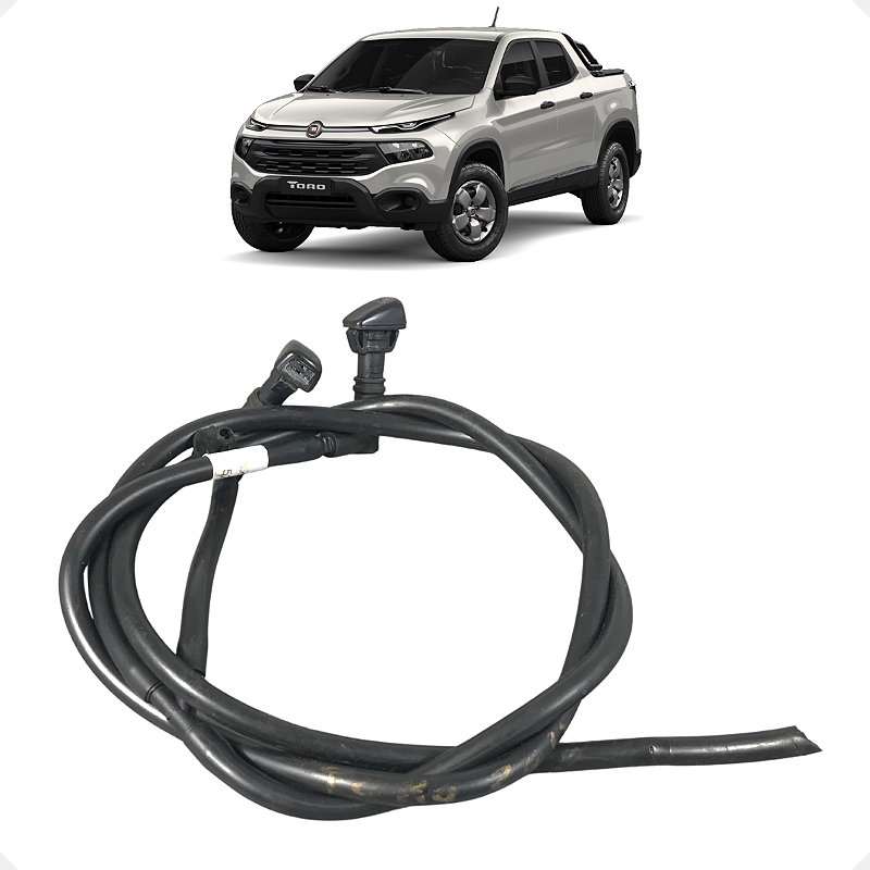 Mangueira Esguicho Brucutu Capô Fiat Toro 2018 a 2023