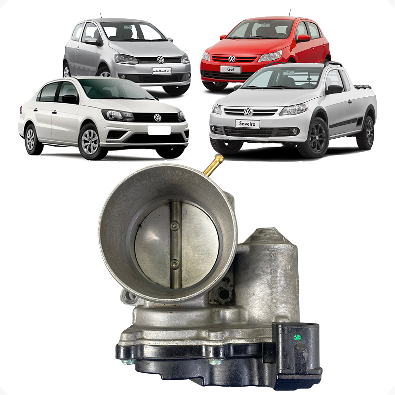 TBI Corpo Borboleta VW Fox Gol Voyage Saveiro Polo 1.6