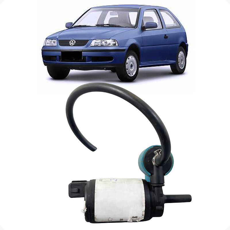 Motor Esguicho Limpador Volkswagen Gol G3 1999 2000 2001